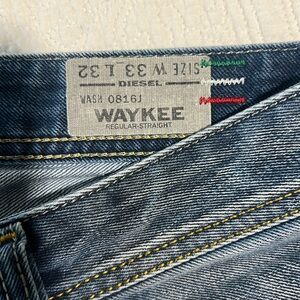 Men jeans, almost new, I too small. From France